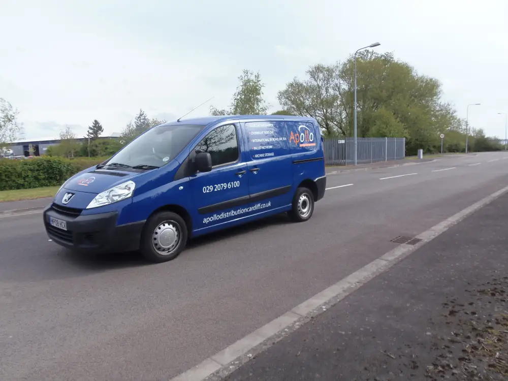 same day delivery van in Cardiff